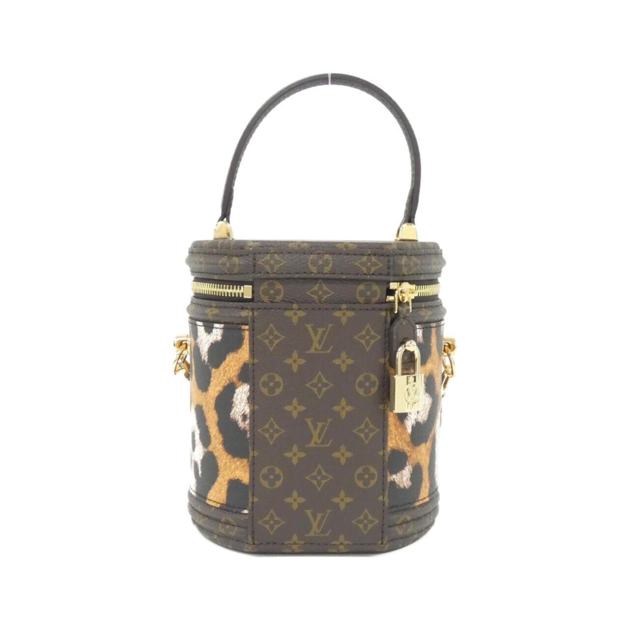 Louis Vuitton Brown Coated Canvas Handbag (Pre-Owned)