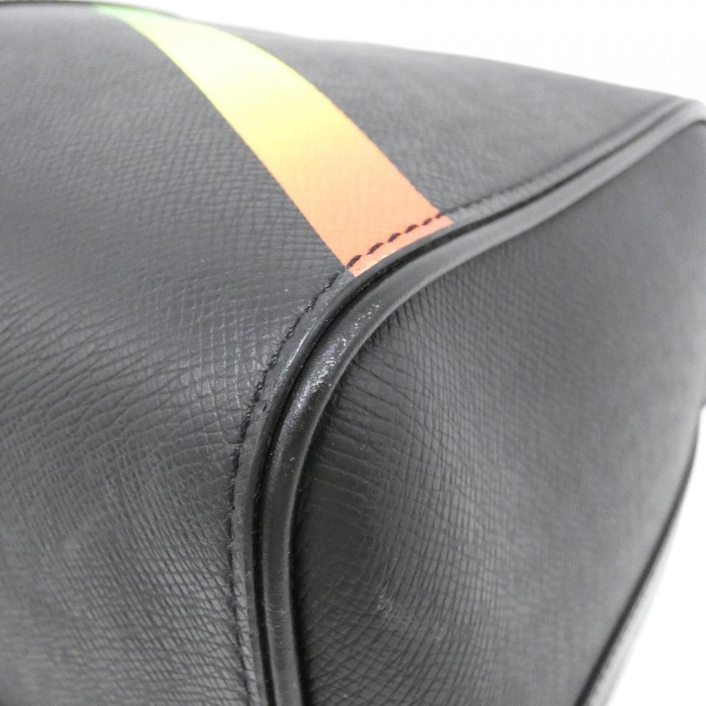 Louis Vuitton Black Leather Boston Bag (Pre-Owned)