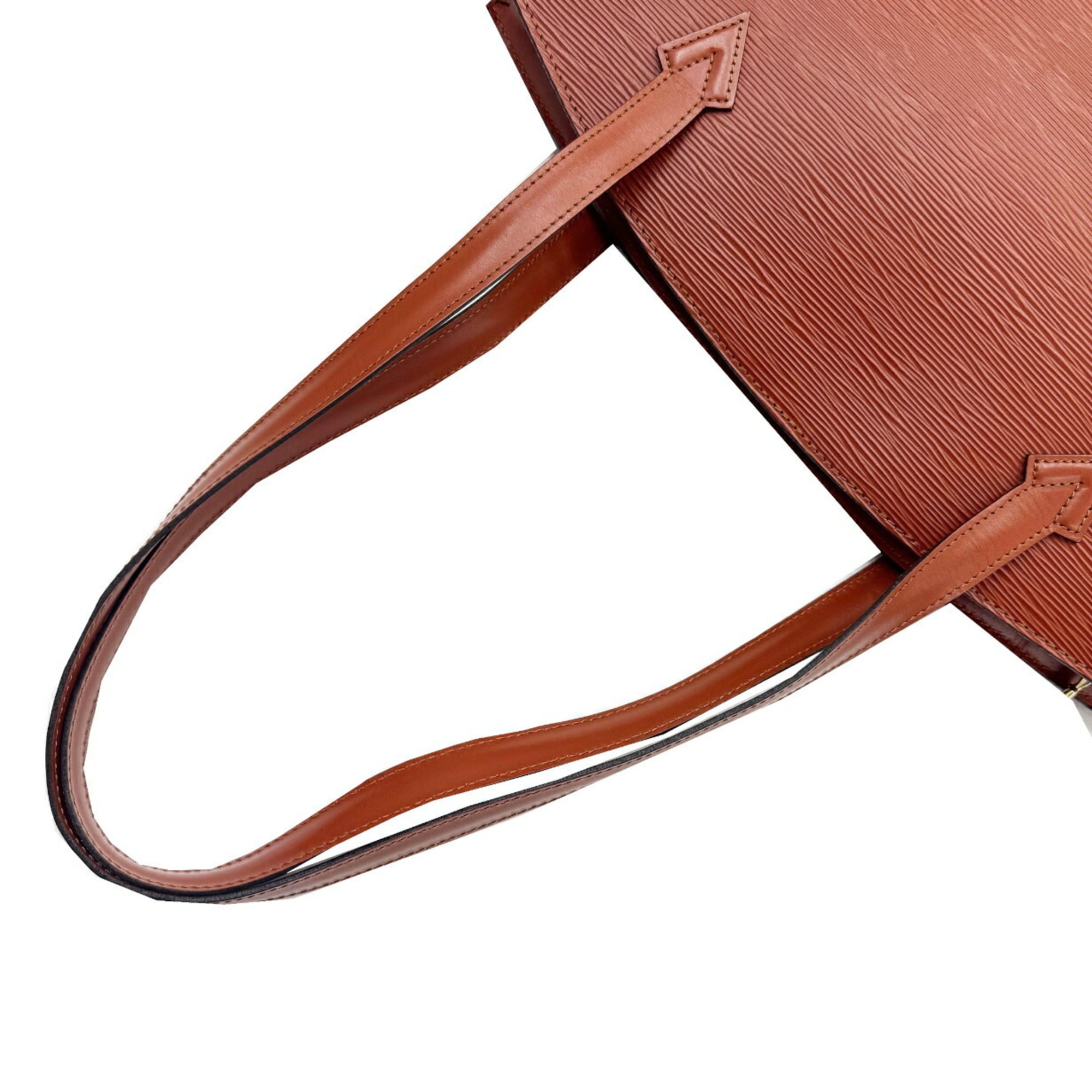 Louis Vuitton Brown Kenyan Brown Epi Leather Handbag Tote Bag (Pre-Owned)