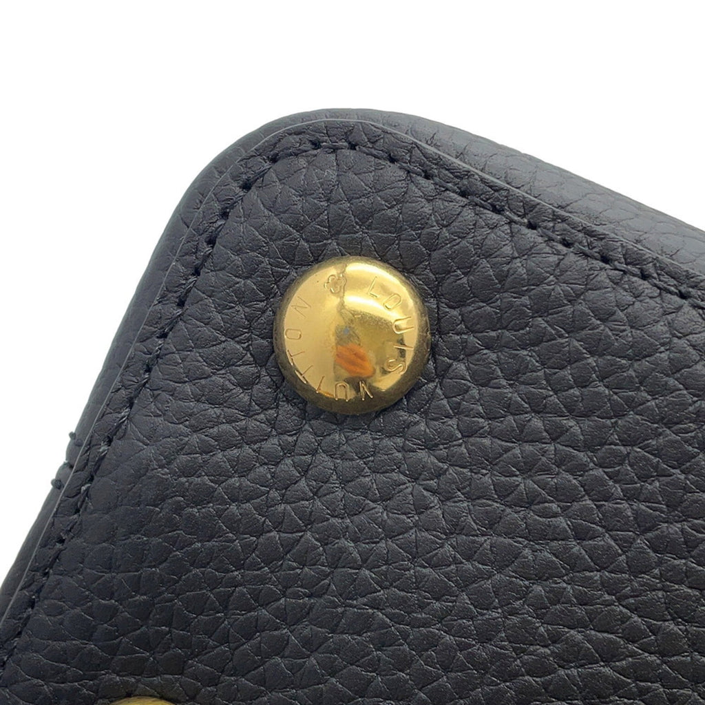 Louis Vuitton Black Noir Exotic Leather Handbag Shoulder Bag (Pre-Owned)