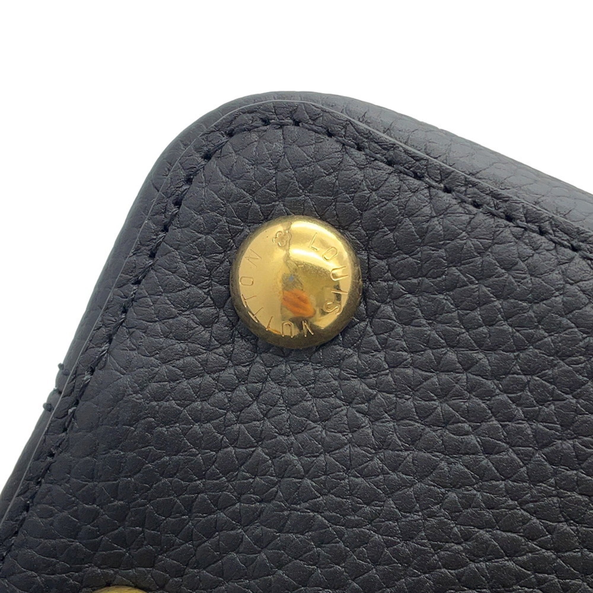 Louis Vuitton Black Noir Exotic Leather Handbag Shoulder Bag (Pre-Owned)