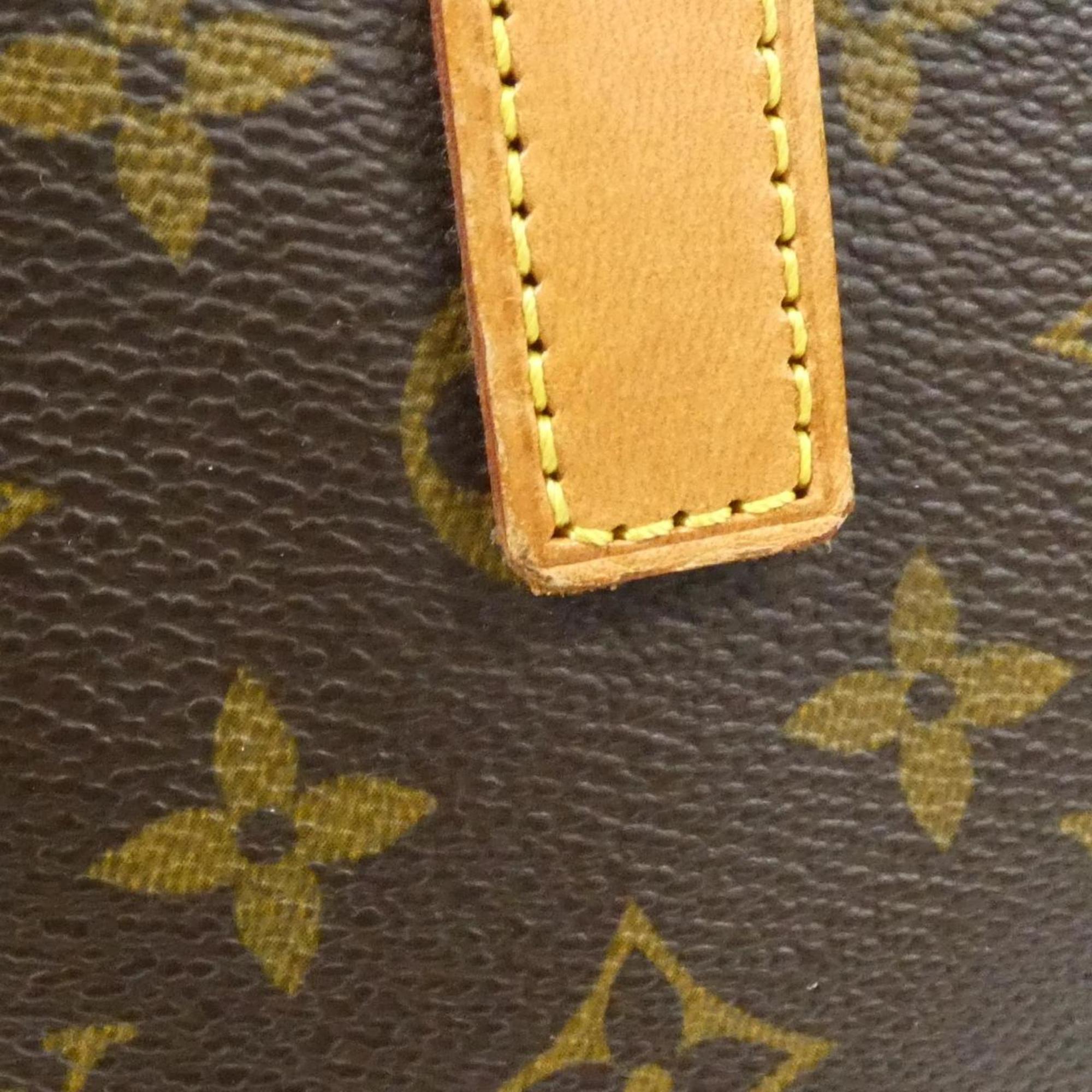 Louis Vuitton Marron Coated Canvas Handbag (Pre-Owned)