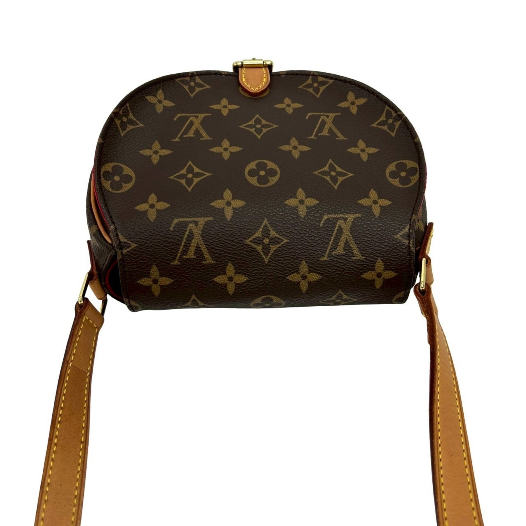 Louis Vuitton Brown Leather Pvc Pochette Shoulder Bag (Pre-Owned)