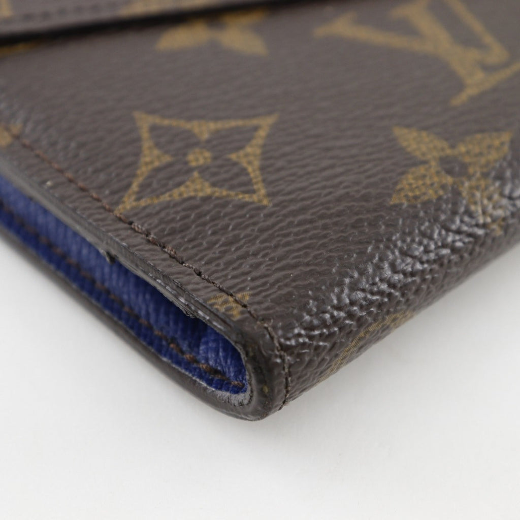 Louis Vuitton Monogram Brown Monogram Long Wallet (Bi-Fold) (Pre-Owned)