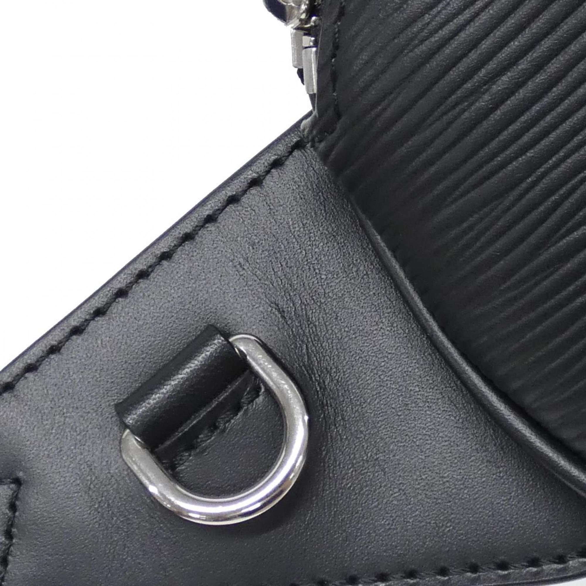 Louis Vuitton Black Leather Fanny Pack Shoulder Bag (Pre-Owned)
