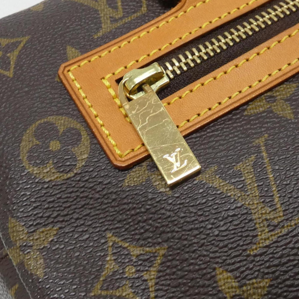 Louis Vuitton Marron Coated Canvas Shoulder Bag (Pre-Owned)