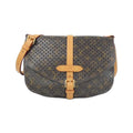 Louis Vuitton Brown Coated Canvas Shoulder Bag (Pre-Owned)