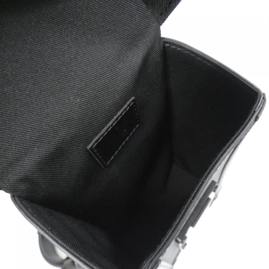 Louis Vuitton Black Coated Canvas Shoulder Bag (Pre-Owned)