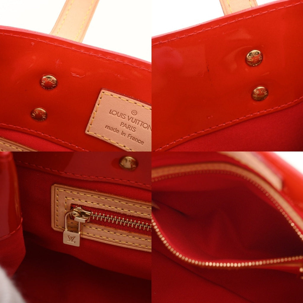 Louis Vuitton Rouge Monogram Vernis Handbag (Pre-Owned)