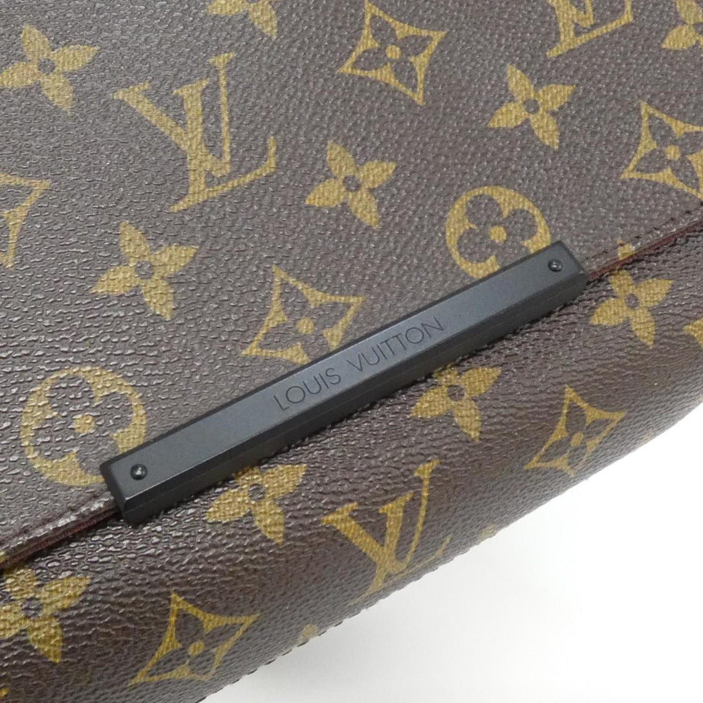 Louis Vuitton Monogram Macassar Marron Coated Canvas Shoulder Bag (Pre-Owned)