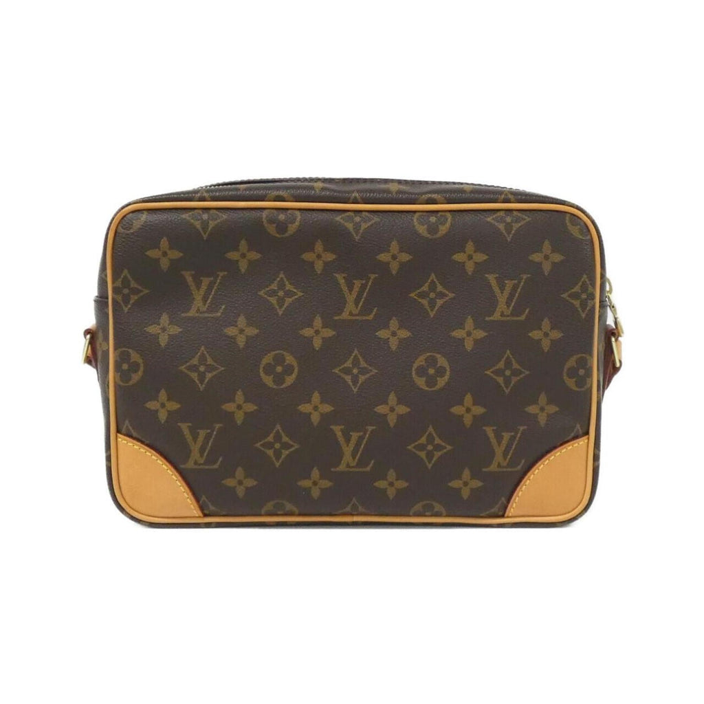Louis Vuitton Marron Coated Canvas Shoulder Bag (Pre-Owned)