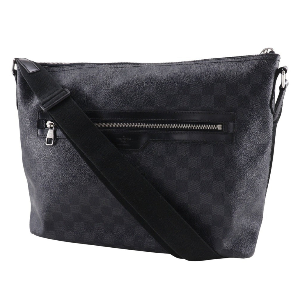Louis Vuitton Black Damier Graphite Canvas Shoulder Bag (Pre-Owned)