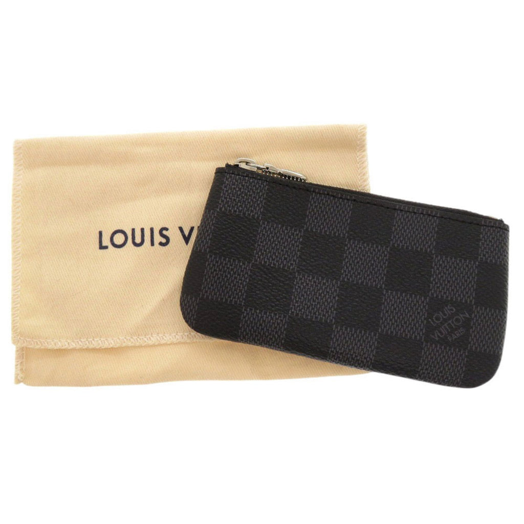 Louis Vuitton Black Damier Graphite Canvas Pochette (Pre-Owned)