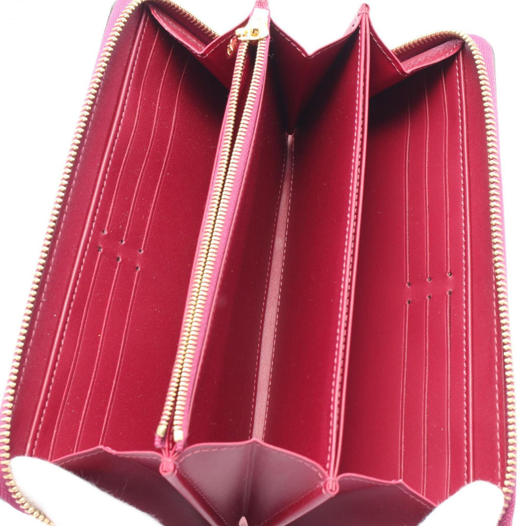 Louis Vuitton Bordeaux Rouge Monogram Vernis Long Wallet (Bi-Fold) (Pre-Owned)