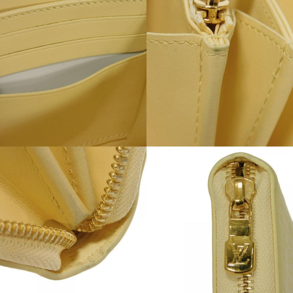 Louis Vuitton Monogram Jaune Yellow Leather Coin Purse/Coin Case (Pre-Owned)