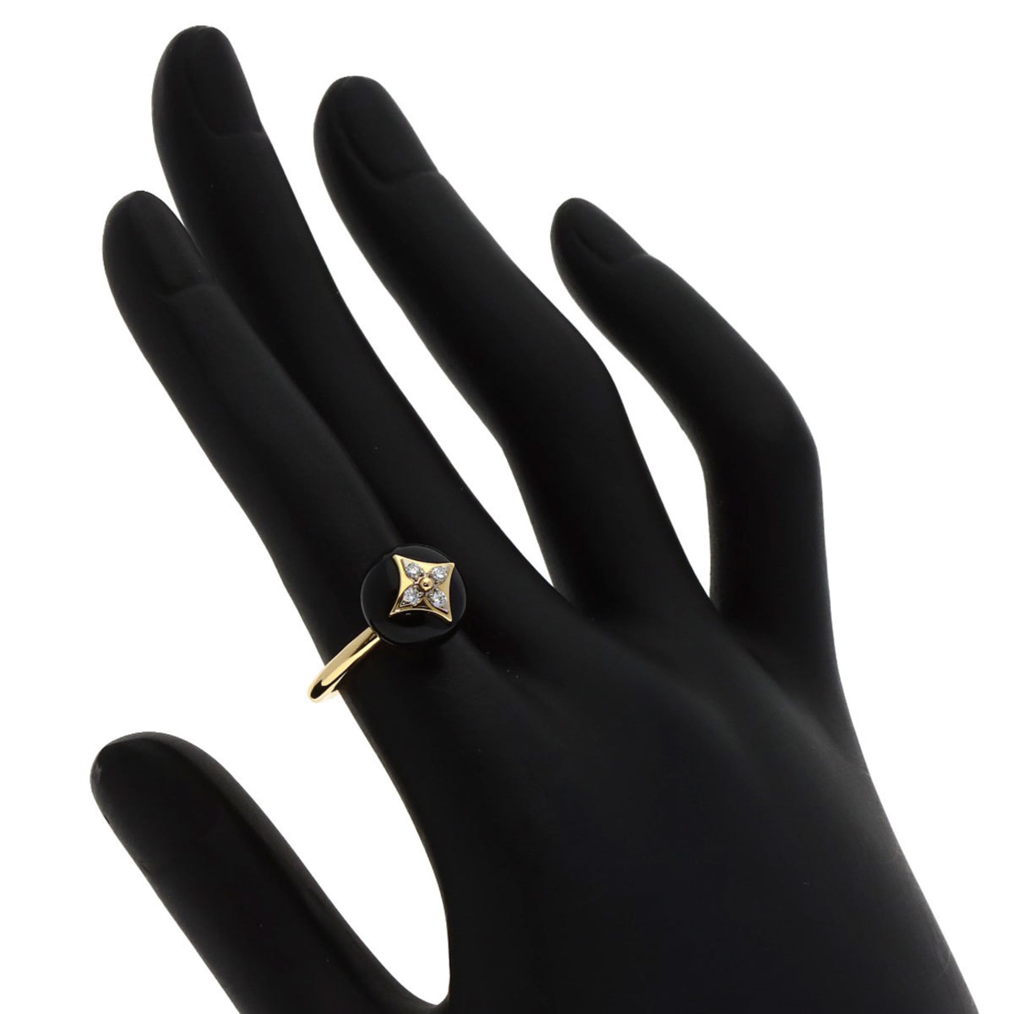 Louis Vuitton Yellow Gold (18K) Band Ring (Pre-Owned)