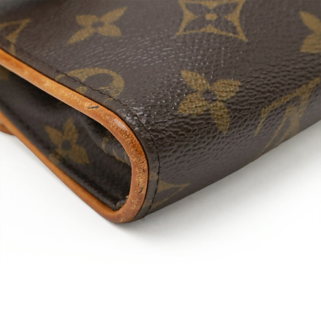 Louis Vuitton Brown Monogram Monogram Clutch Bag Fanny Pack Pochette Pouch (Pre-Owned)