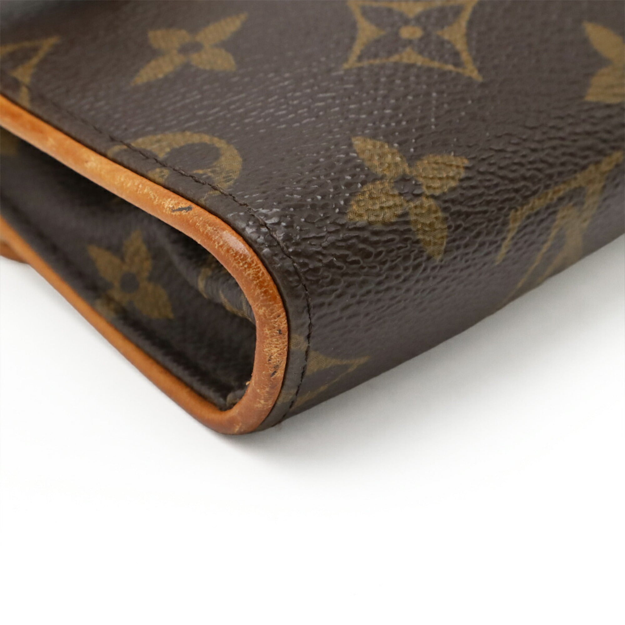 Louis Vuitton Brown Monogram Monogram Clutch Bag Fanny Pack Pochette Pouch (Pre-Owned)