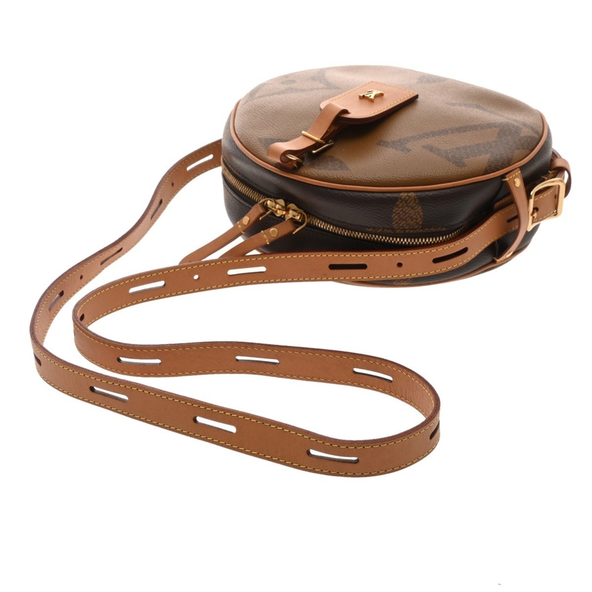 Louis Vuitton Brown Monogram Reverse Shoulder Bag (Pre-Owned)