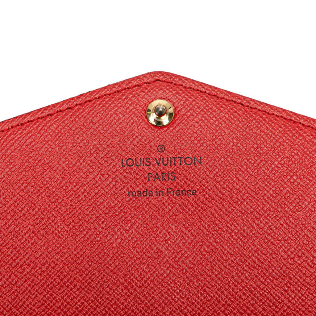 Louis Vuitton Monogram Brown Pvc Leather Long Wallet (Bi-Fold) (Pre-Owned)