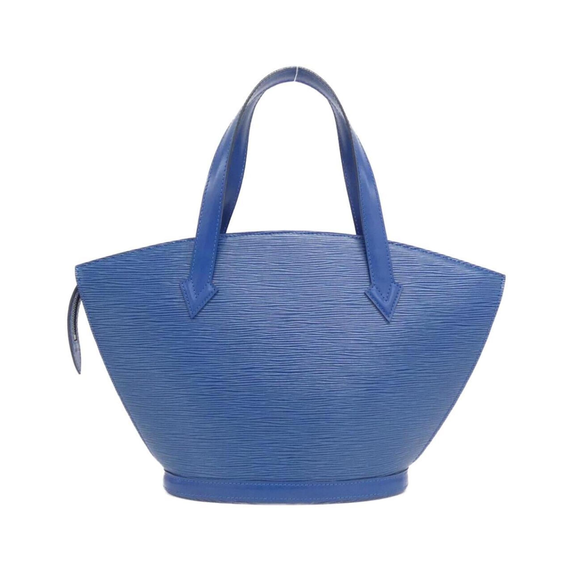 Louis Vuitton Blue Leather Handbag (Pre-Owned)