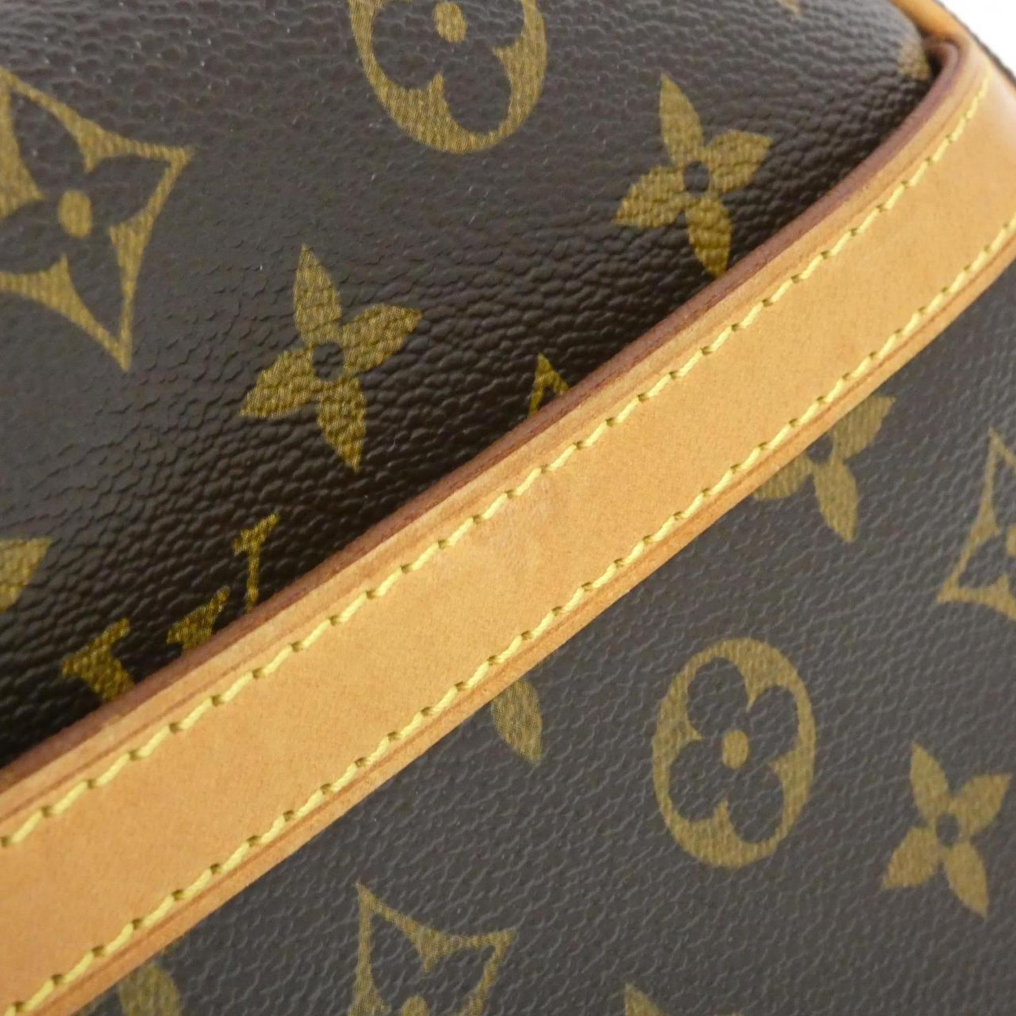 Louis Vuitton Brown Coated Canvas Shoulder Bag (Pre-Owned)