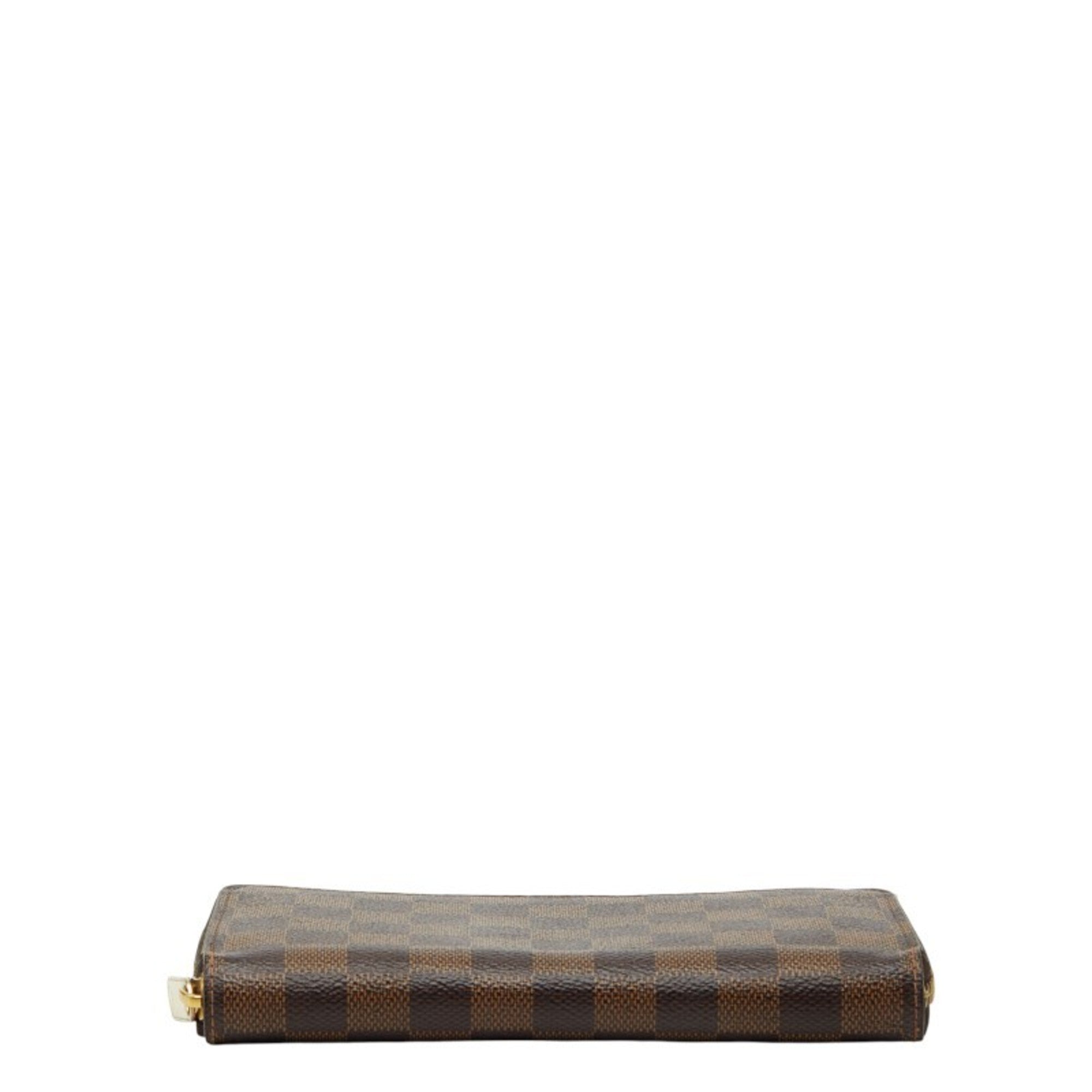 Louis Vuitton Damier Brown Damier Canvas Damier Canvas Long Wallet (Bi-Fold) (Pre-Owned)