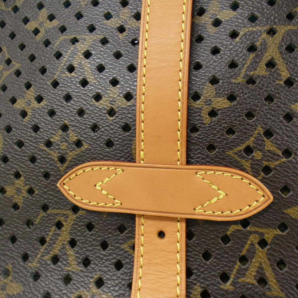 Louis Vuitton Brown Coated Canvas Shoulder Bag (Pre-Owned)