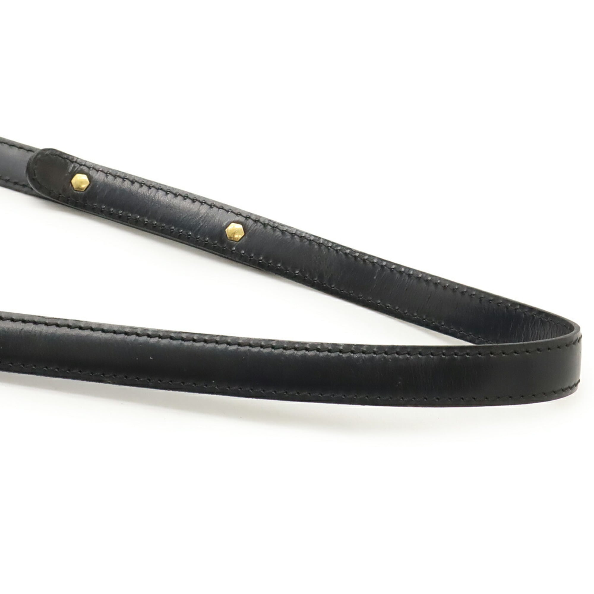 Louis Vuitton Epi Black Noir Epi Leather Pochette Shoulder Bag (Pre-Owned)