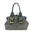 Louis Vuitton Black Noir Handbag Shoulder Bag Tote Bag (Pre-Owned)