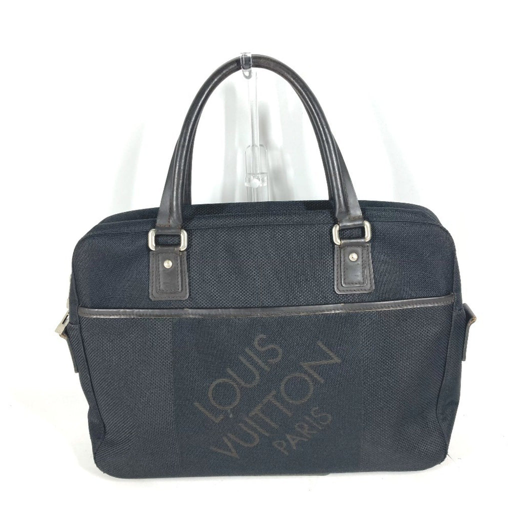 Louis Vuitton Black Damier Geant Briefcase Handbag Tote Bag (Pre-Owned)