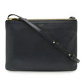 Trio Crossbody Bag Leather Large