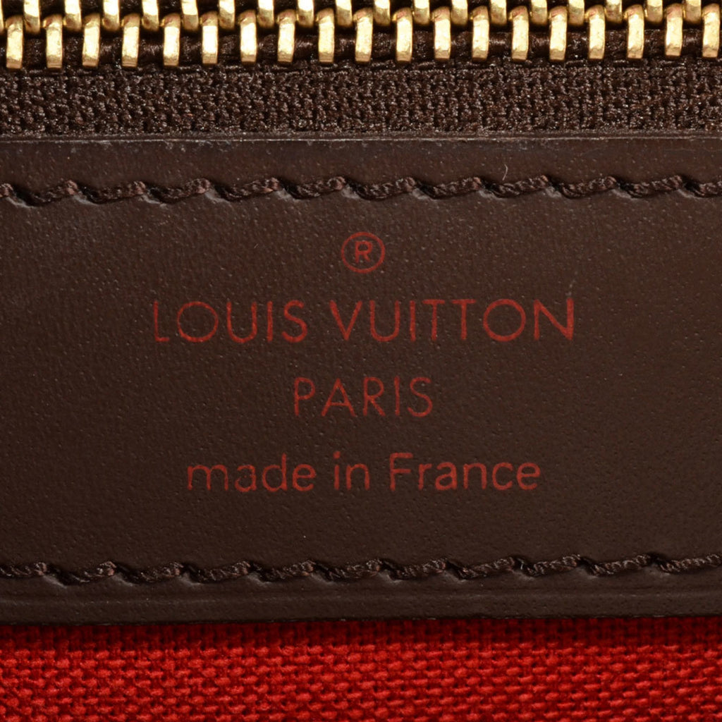 Louis Vuitton Brown Damier Canvas Ebene Damier Canvas Shoulder Bag (Pre-Owned)