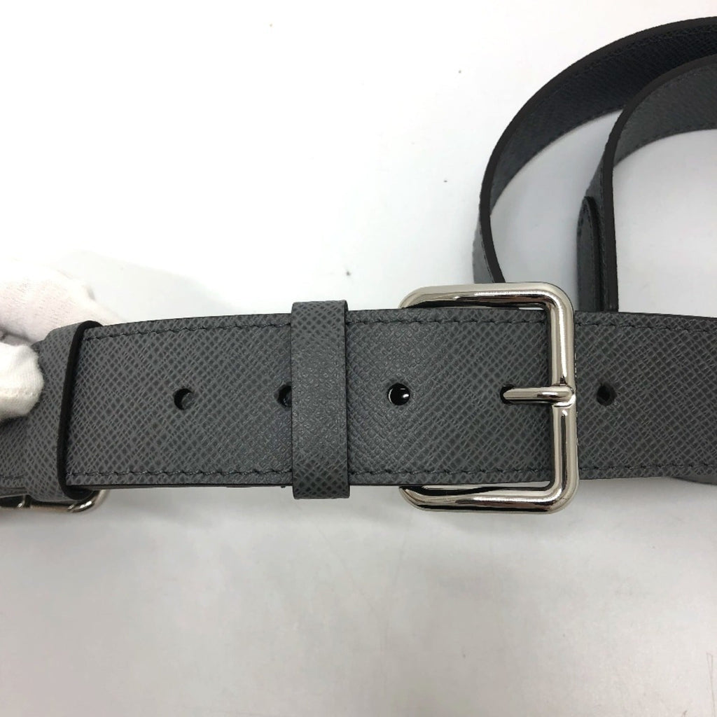 Louis Vuitton Taiga Gray Taiga Leather Briefcase (Pre-Owned)