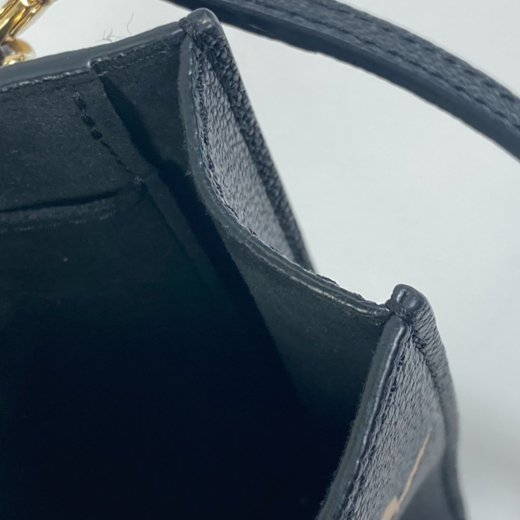 Louis Vuitton Black Monogram Empreinte Handbag Shoulder Bag (Pre-Owned)
