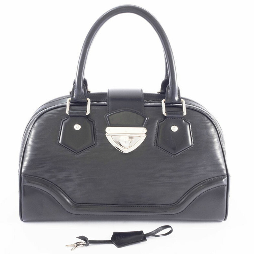 Louis Vuitton Noir Epi Leather Handbag (Pre-Owned)