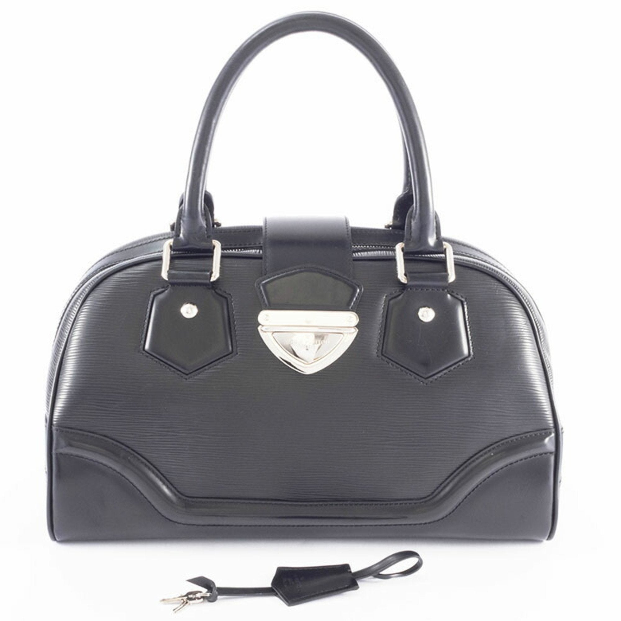 Louis Vuitton Noir Epi Leather Handbag (Pre-Owned)