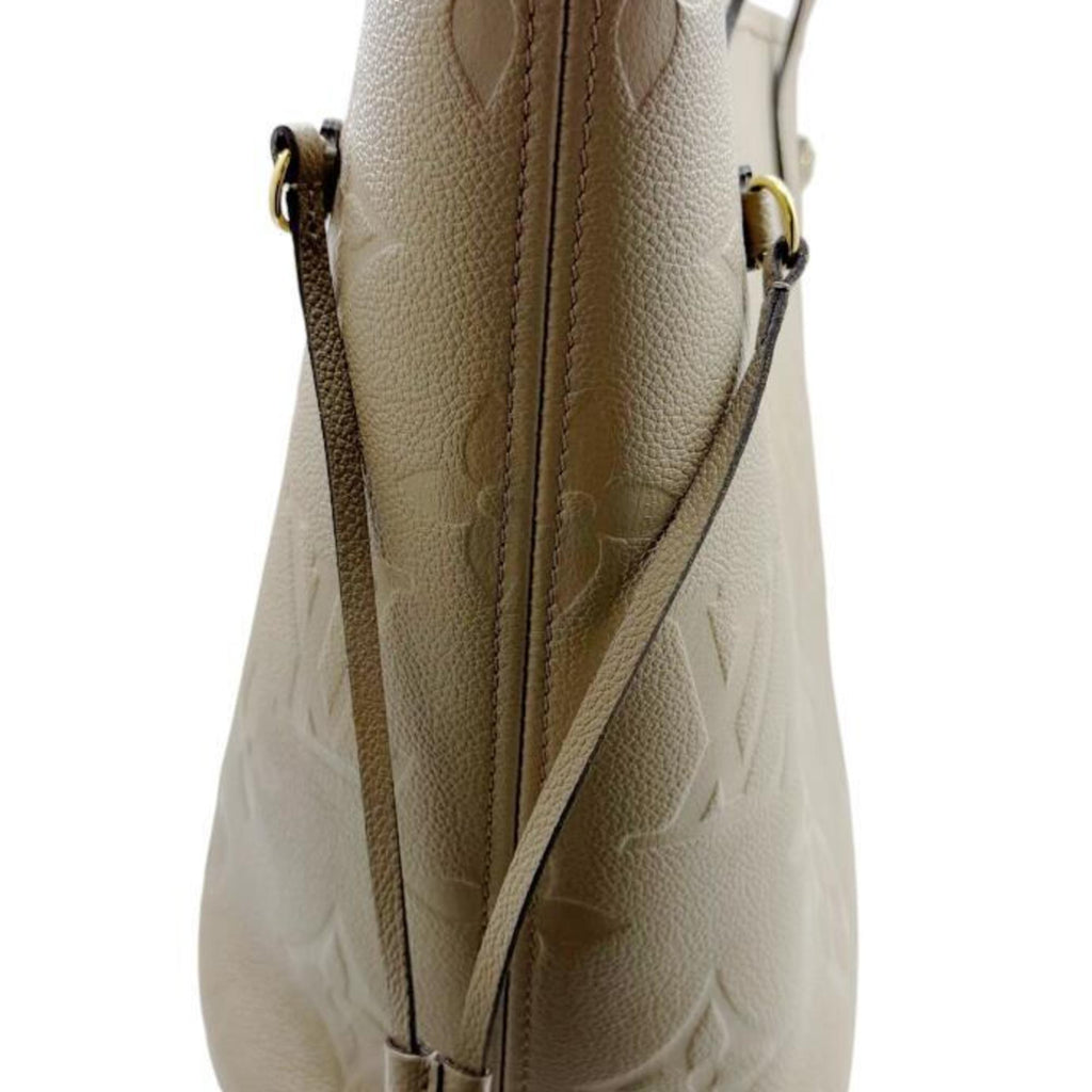 Louis Vuitton Beige Tourterelle Monogram Empreinte Tote Bag (Pre-Owned)