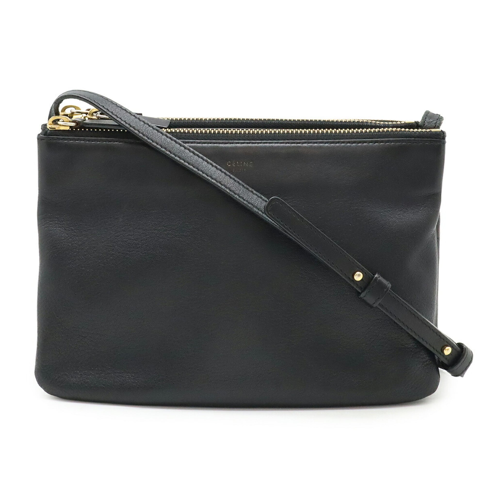 Trio Crossbody Bag Leather Small