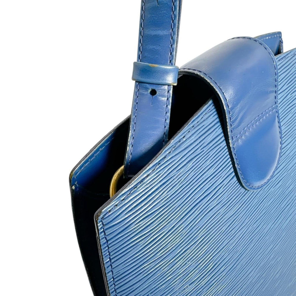 Louis Vuitton Blue Epi Leather Shoulder Bag (Pre-Owned)