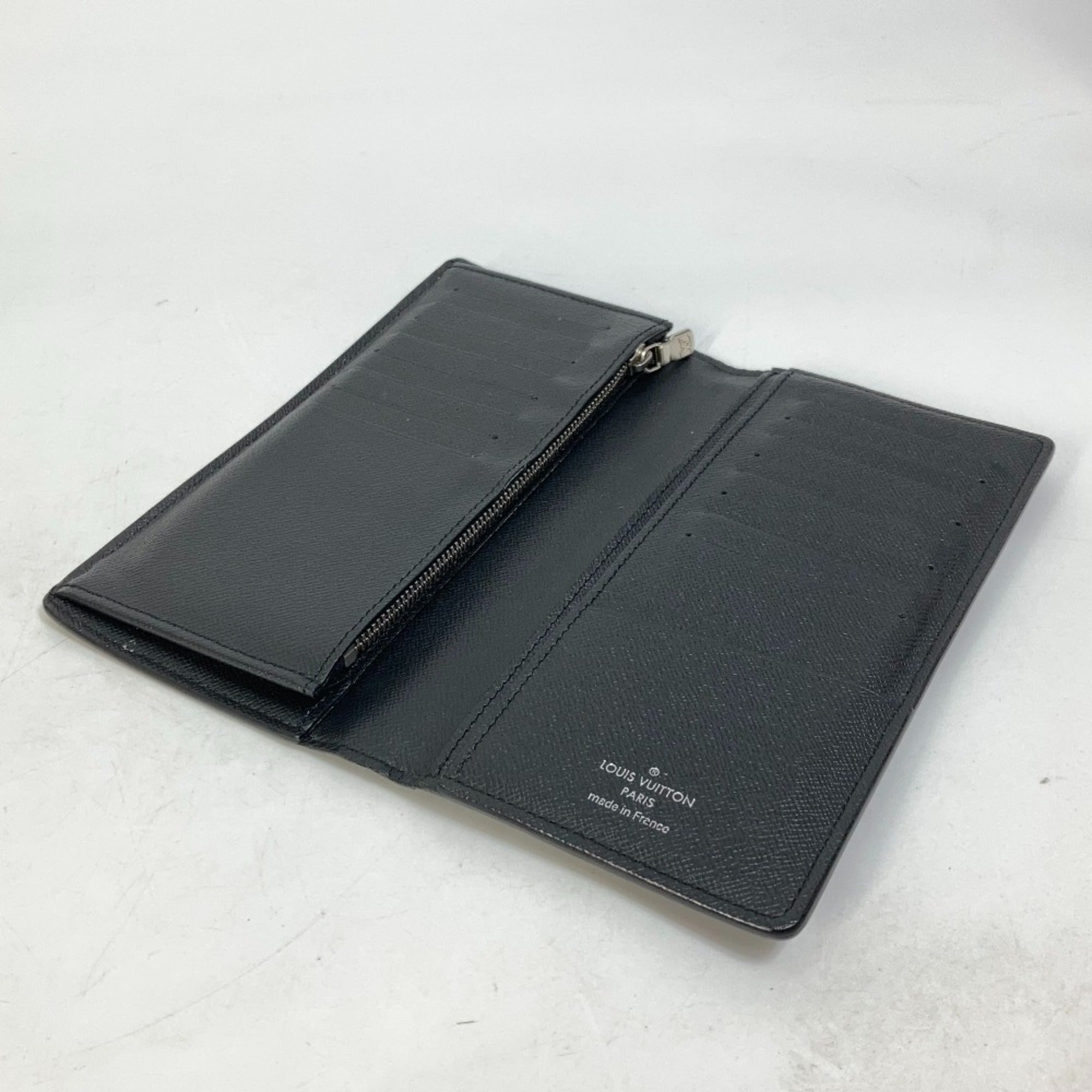 Louis Vuitton Damier Graphite Black Damier Canvas Long Wallet (Bi-Fold) (Pre-Owned)