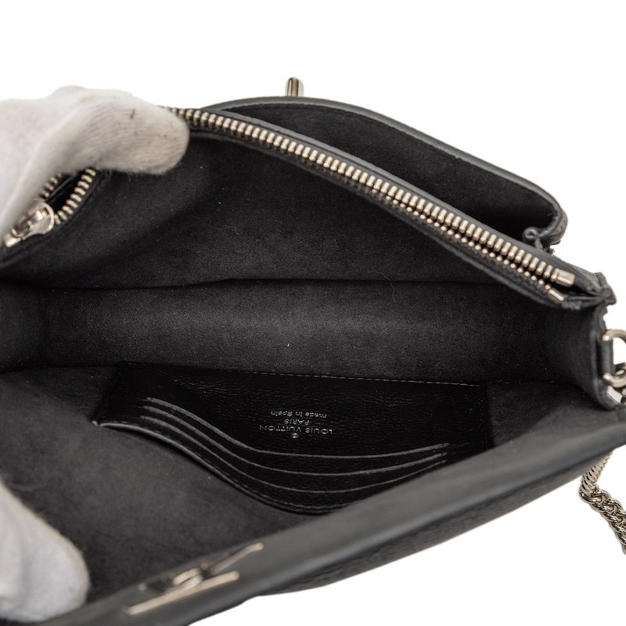 Mylockme Chain Pochette Leather