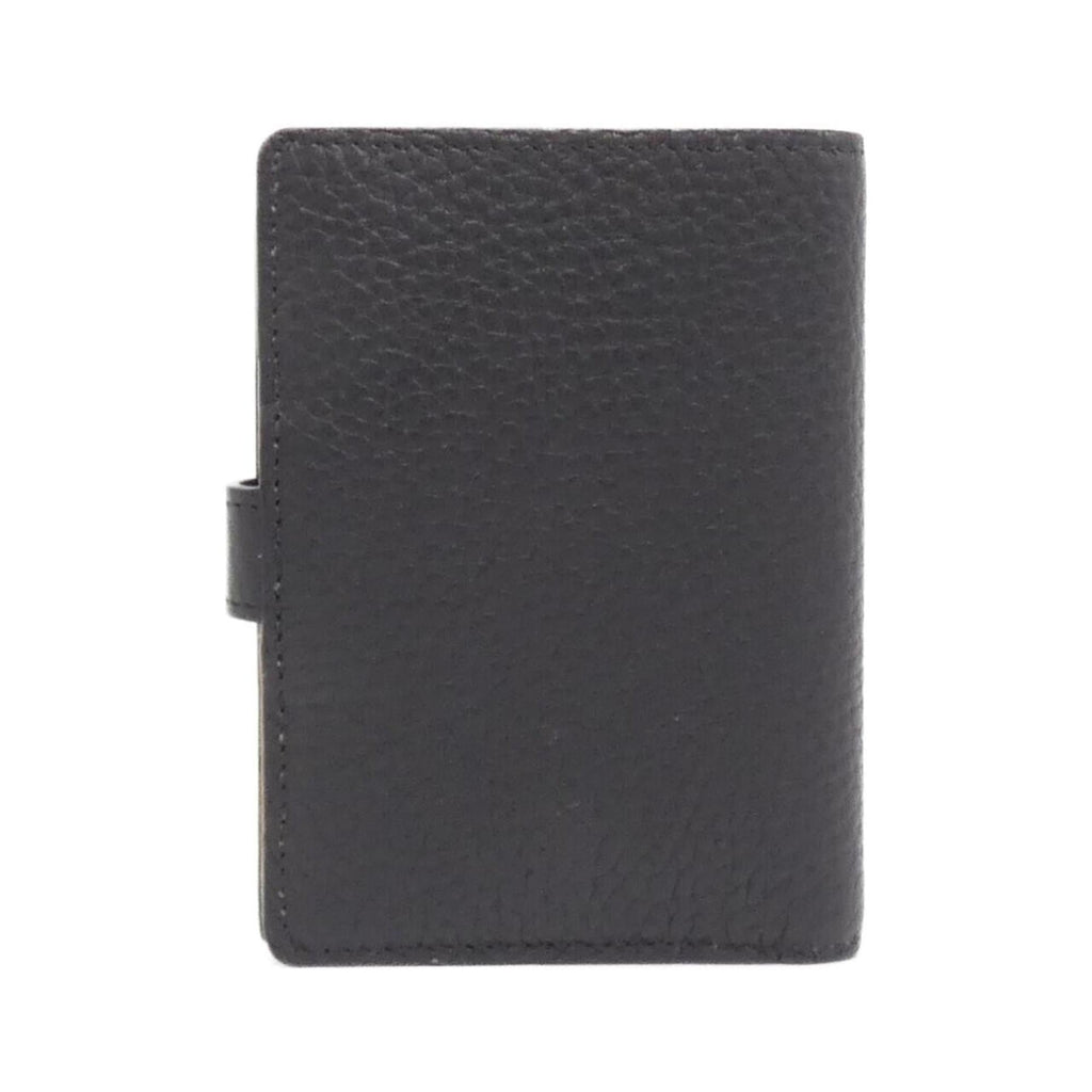 Louis Vuitton Taurillon Black Leather Wallet (Bi-Fold) (Pre-Owned)