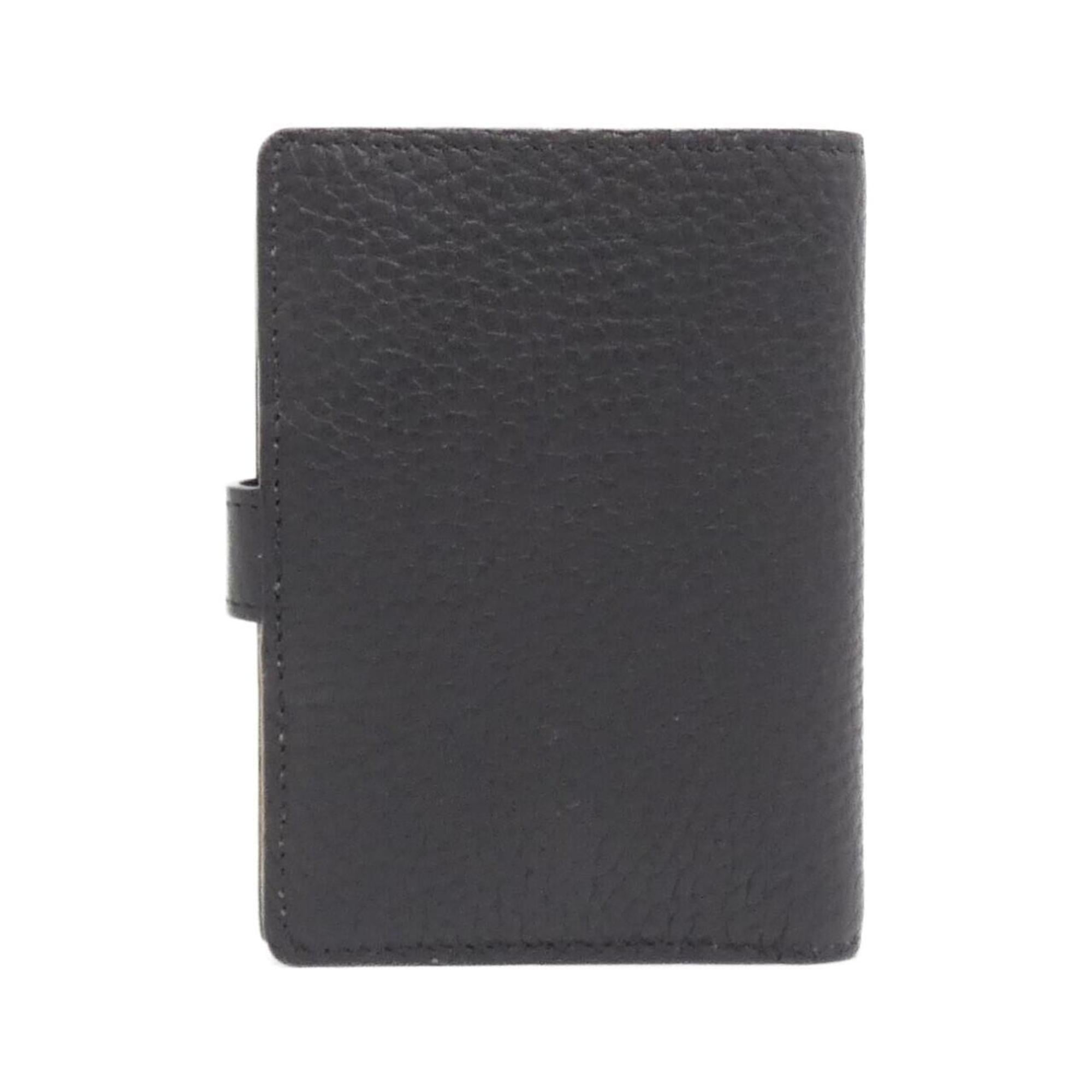 Louis Vuitton Taurillon Black Leather Wallet (Bi-Fold) (Pre-Owned)