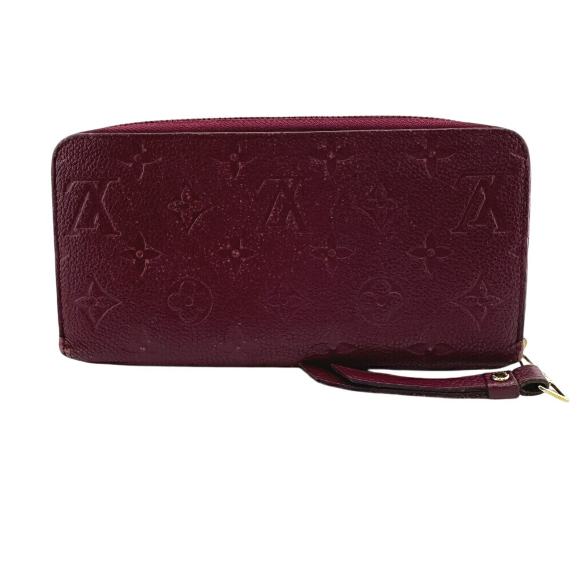 Louis Vuitton Aurore Leather Long Wallet (Bi-Fold) (Pre-Owned)