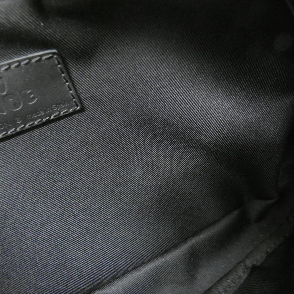 Louis Vuitton Black Coated Canvas Shoulder Bag (Pre-Owned)