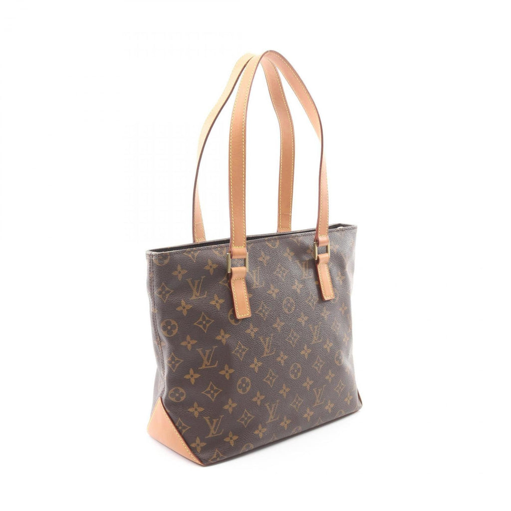 Louis Vuitton Brown Monogram Coated Canvas Leather Shoulder Bag (Pre-Owned)