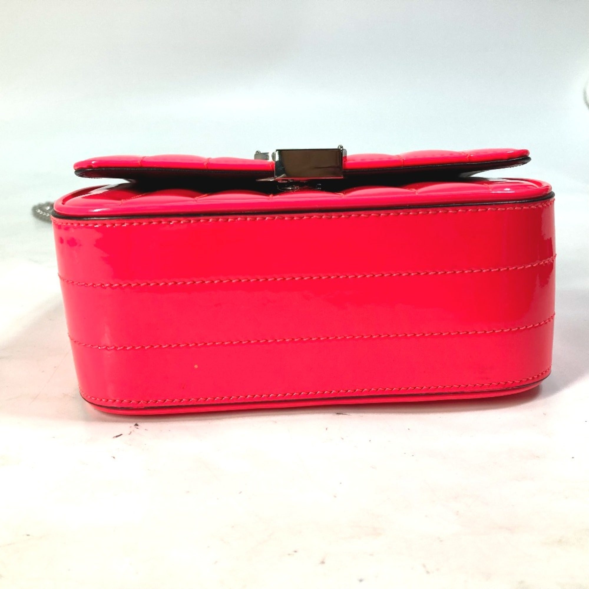 Vicky Crossbody Bag Vertical Quilted Patent Small