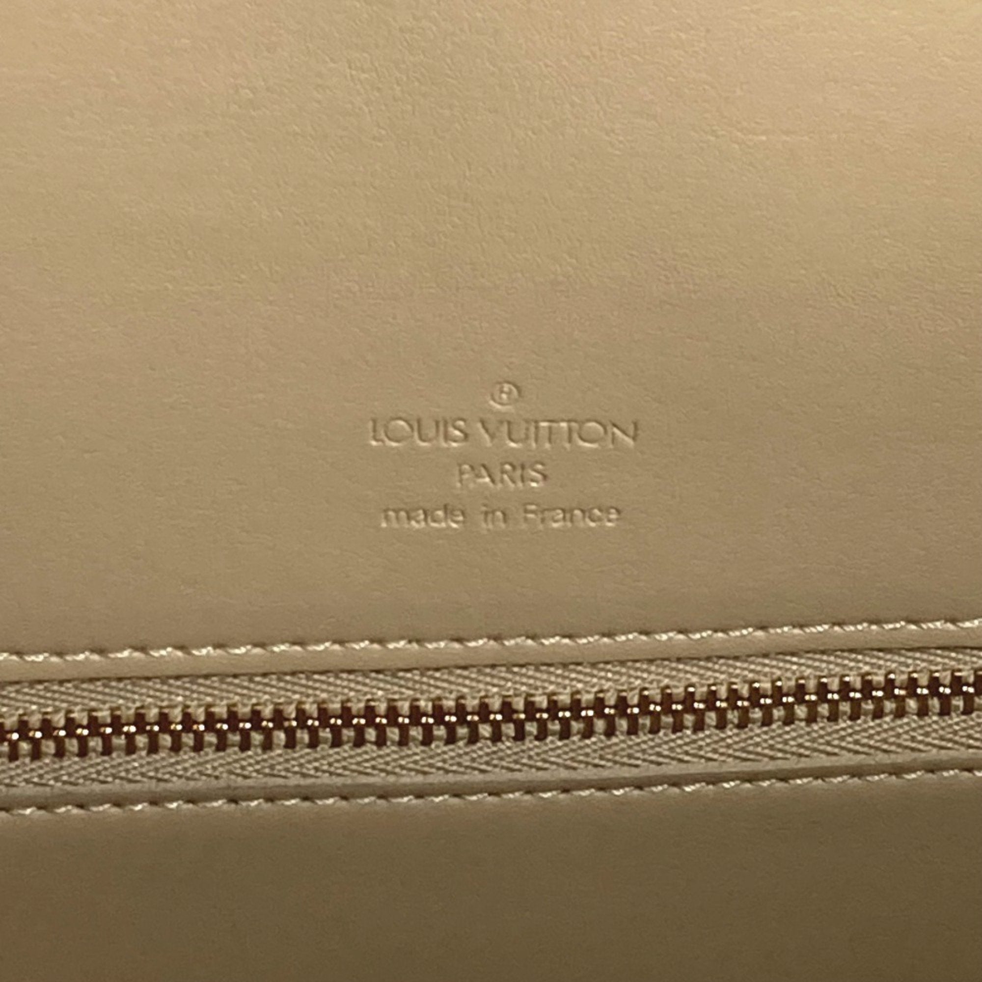 Louis Vuitton Beige Galle Monogram Vernis Boston Bag (Pre-Owned)