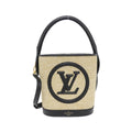 Louis Vuitton Black Raffia Handbag (Pre-Owned)